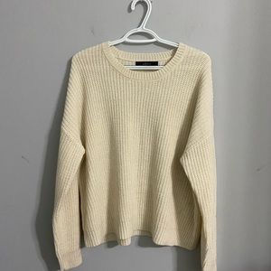 Forever 21 cream sweater